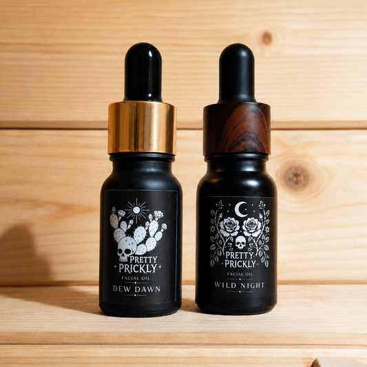 Facial oil tester duo