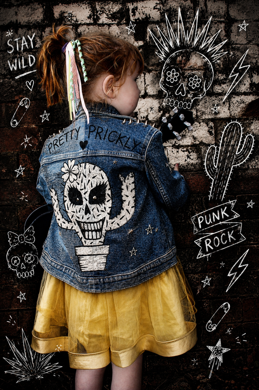 Kids Custom Denim Jacket