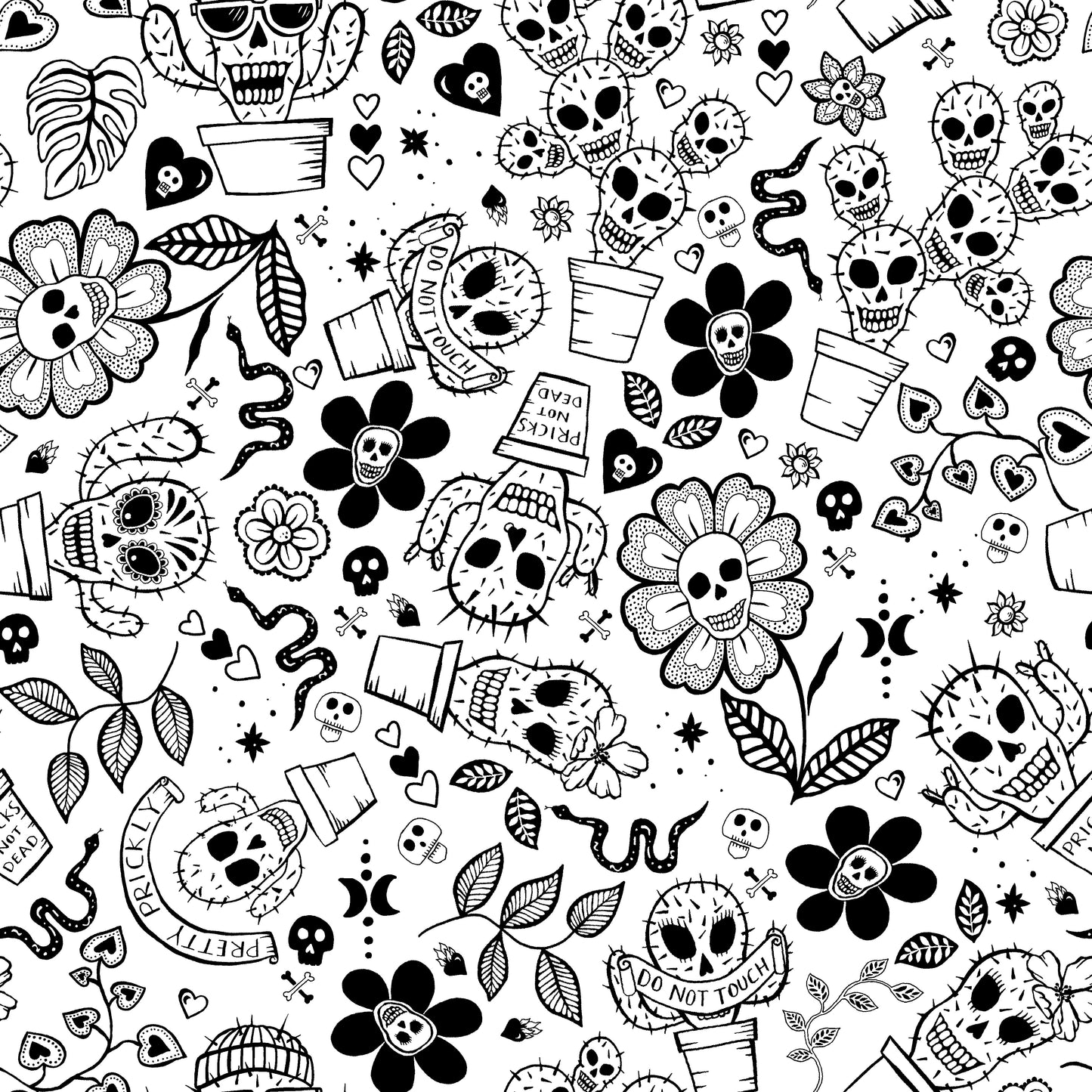 Drawstring Makeup bag - White