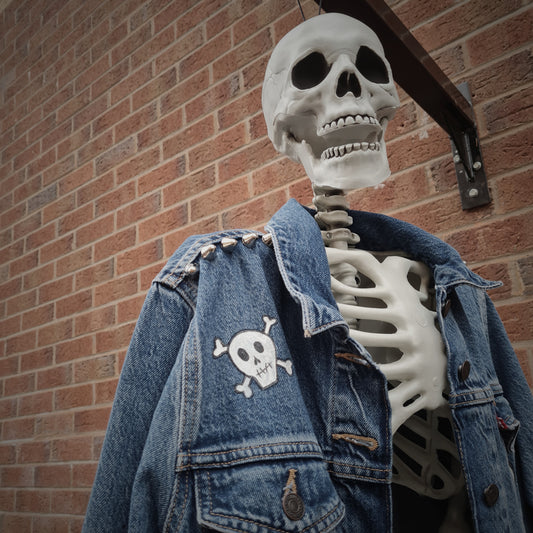 Custom hand painted Levi's Denim Jacket