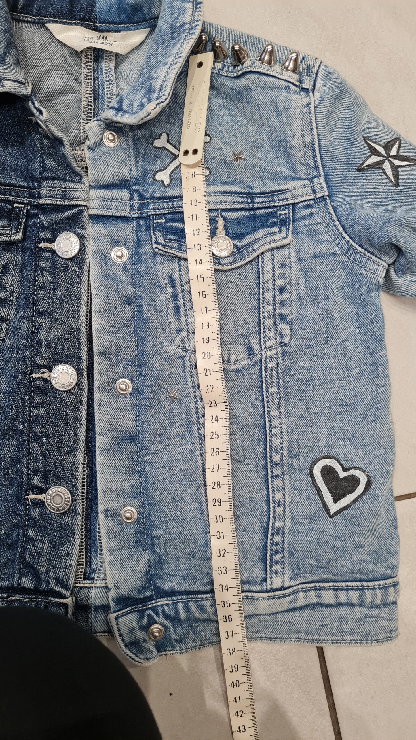 Kids Custom Denim Jacket
