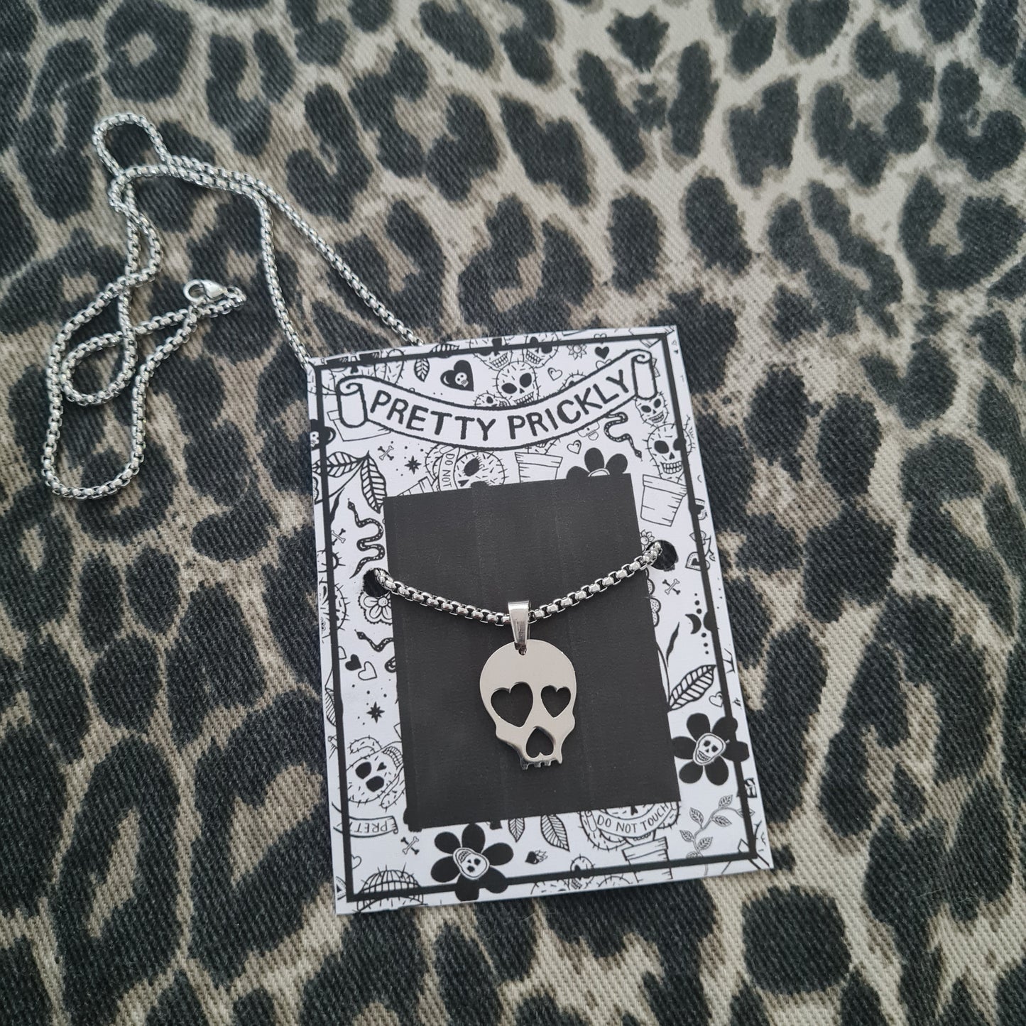 Heart Skull pendant