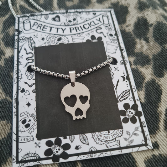 Heart Skull pendant
