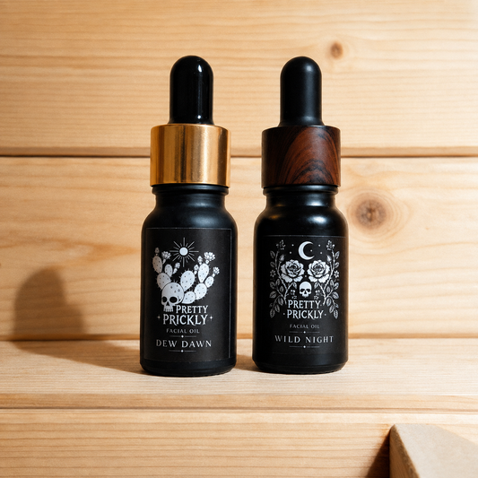 Facial oil tester duo