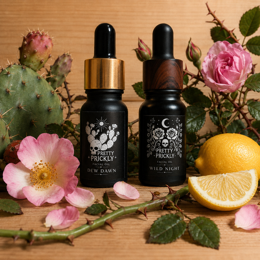 Facial oil tester duo
