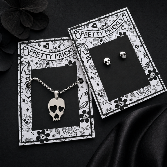 Heart Skull pendant