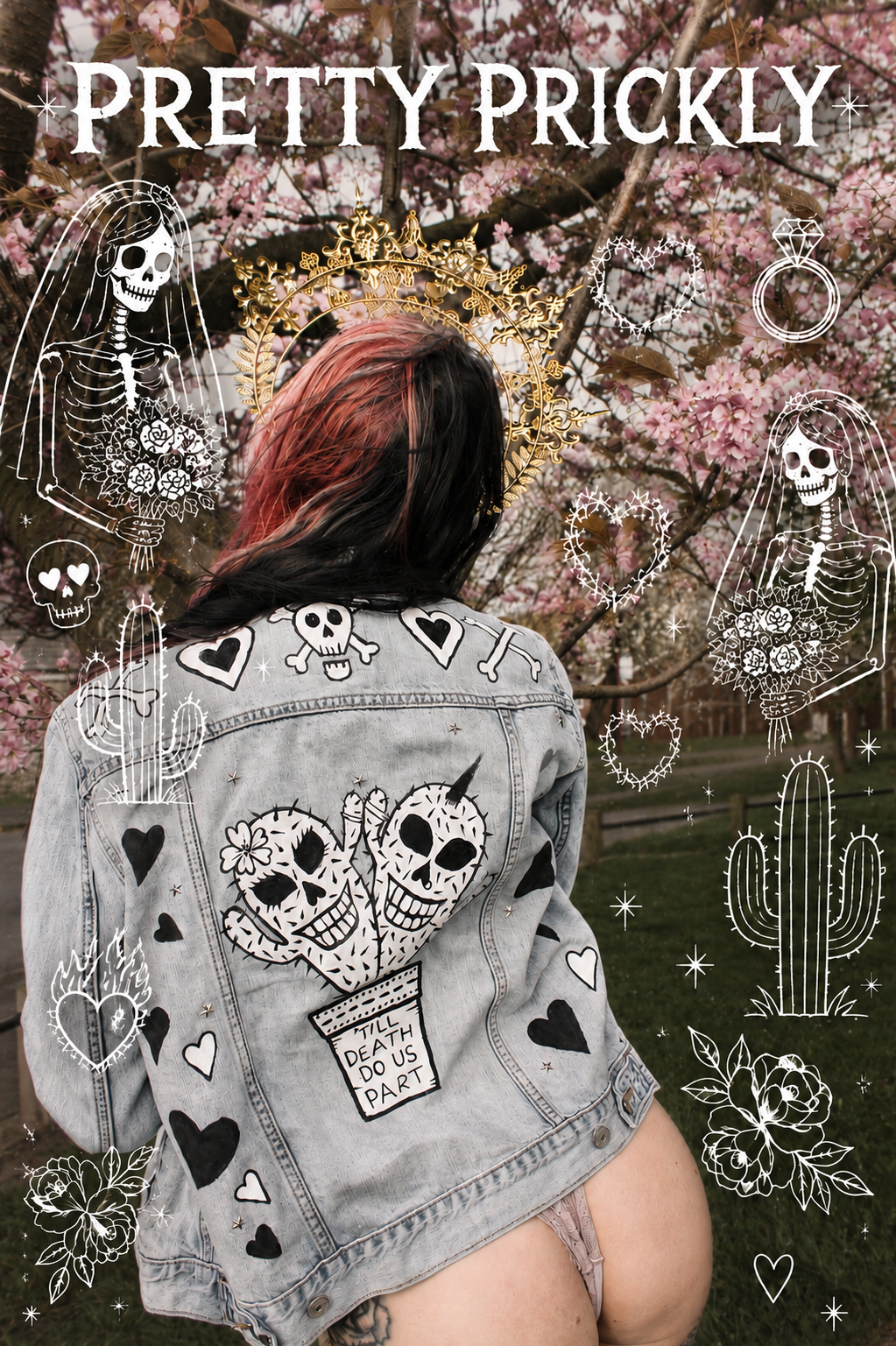'Till death do us part Denim jacket
