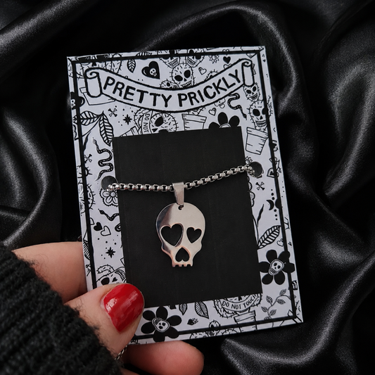 Heart Skull pendant