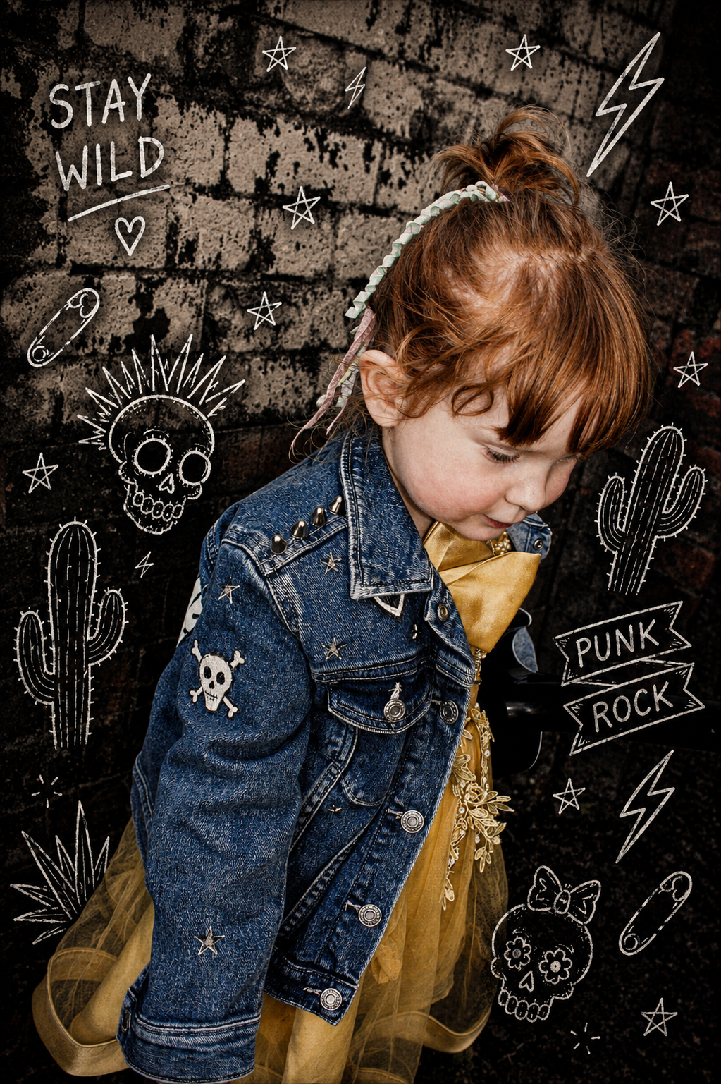 Kids Custom Denim Jacket