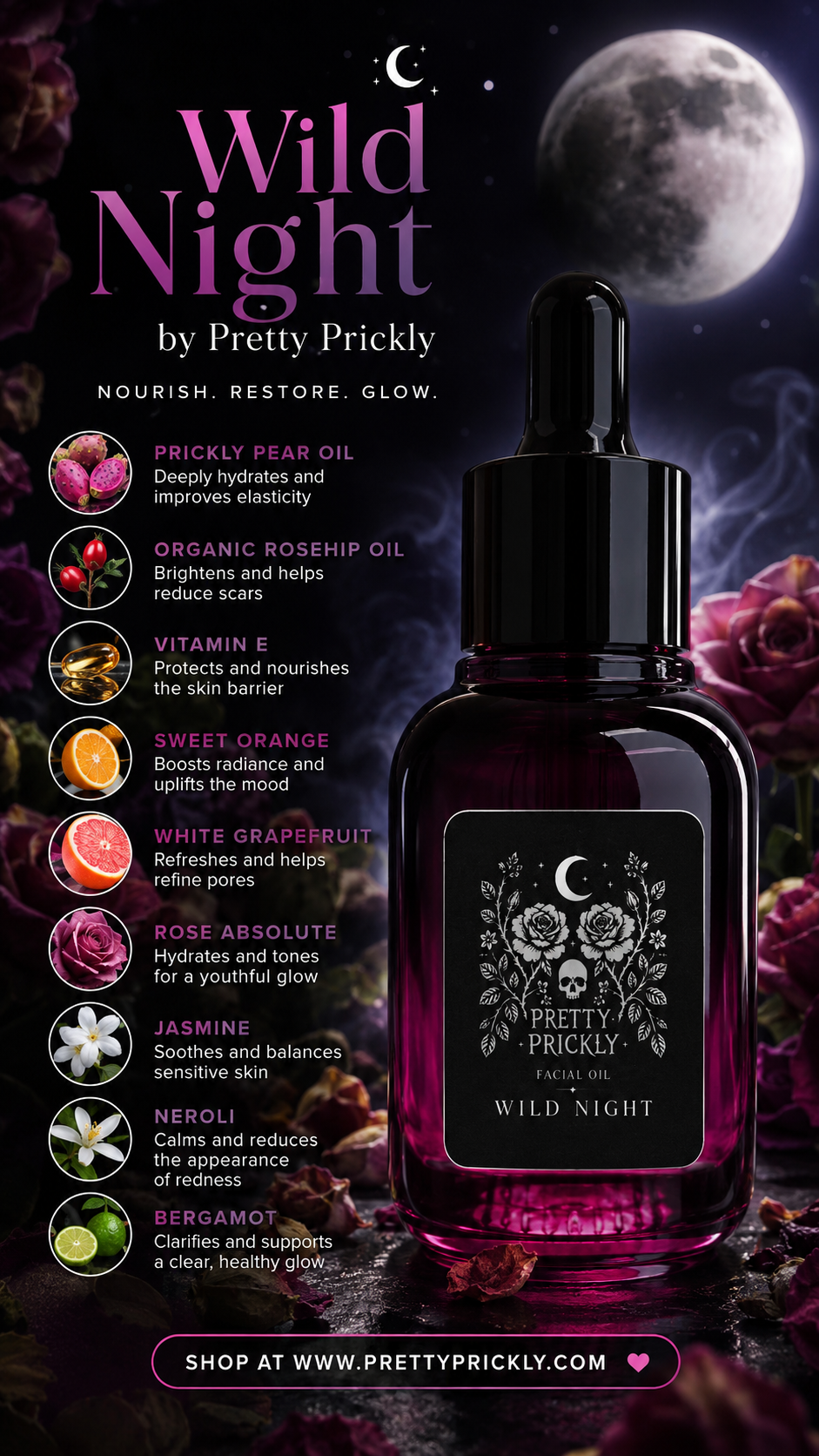 Wild Night Facial Oil